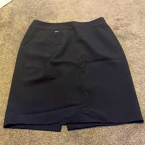 Black pencil skirt